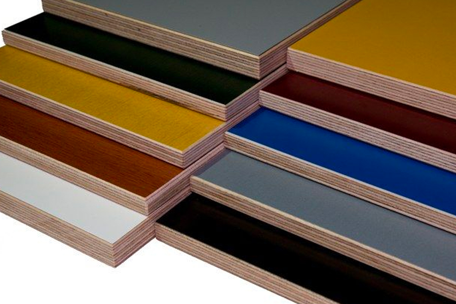 laminated plywood colours